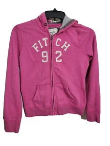 Abercrombie & Fitch hoodie youth large distress look. (A1B6) - Picture 1 of 5