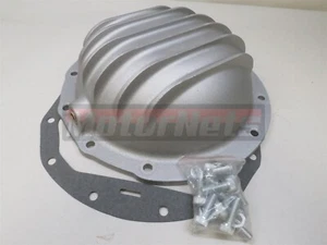 Cubierta diferencial trasero Jeep 12 pernos CJ serie J Cherokee Wagoneer aluminio satinado - Imagen 1 de 2