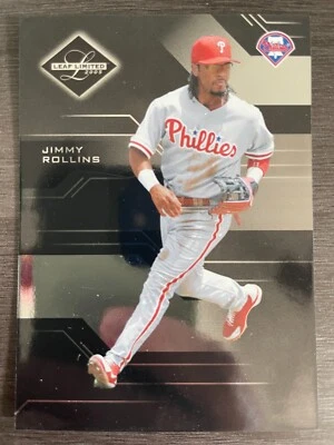 Hoja limitada 2005 Jimmy Rollins #26 serie Philadelphia Phillies/699 Foto 1 de 2
