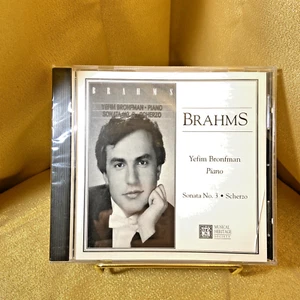 Yefim Bronfman Johann Brahms Piano Sonata No. 3 Musical Heritage Society CD - Picture 1 of 3