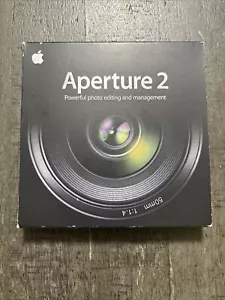 Apple Aperture 2 Photo Editing & Management Software Retail Version - w/ Key - Picture 1 of 4
