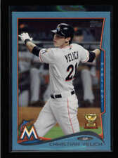CHRISTIAN YELICH 2014 TOPPS #358 ALL-STAR ROOKIE CUP BLUE PARALLEL AZ2267
