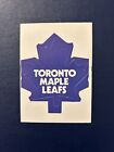 1972-73 O Pee Chee logo de l'équipe de la LNH feuilles d'érable de Toronto ! VG-EX ! 🙂
