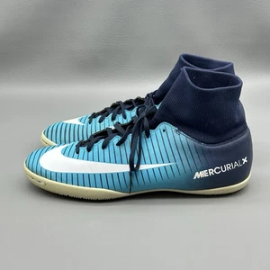 Nike MercurialX Victory VI DF IC Mens Size 8.5 Soccer Futbol Shoes 903613-404 - Picture 1 of 13