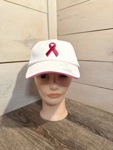 NUEVA Gorra de Béisbol de Algodón Rosa y Blanco Lucha de Concientización sobre el Cáncer de Mama Tórrida - Imagen 1 de 9