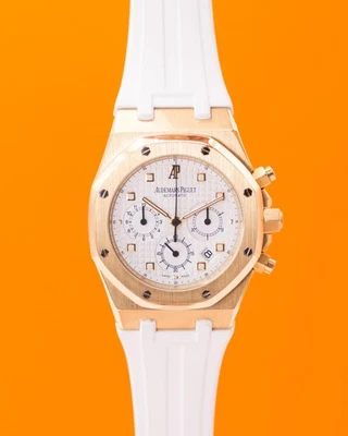 Cronógrafo Audemars Piguet Royal Oak 39 mm 26022BA oro amarillo 2003 Foto 1 de 4