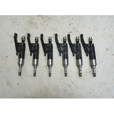 Juego de 6 inyectores de combustible directos de fábrica 16-21 BMW F30 330i 340i F22 B46 B58 OEM Foto 1 de 4