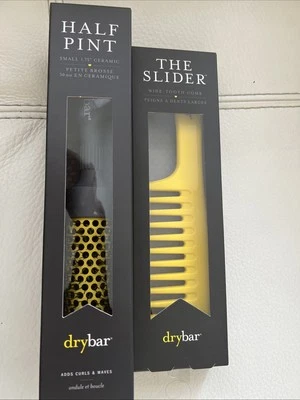 Dry Bar Double Pint Large Round Ceramic Hair Brush brand new & The Slider Set - Image 1 of 3