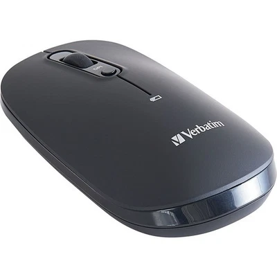 Verbatim Multi-Device Wireless Rechargeable Optical Mouse - Black - Image 1 of 4