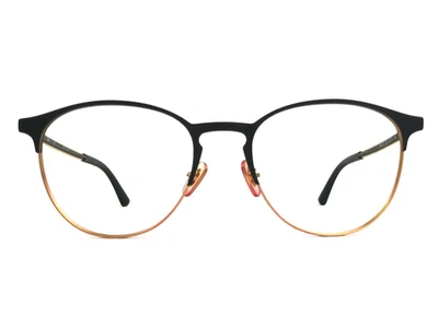 Monturas para gafas Ray-Ban RB6375 3051 negro mate sobre dorado borde completo 51-18-145 Foto 1 de 4