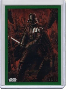 DARTH VADER (VOLUME 2) 2019 STAR WARS CHROME LEGACY COPERTINA FUMETTO VERDE 22/50 - Foto 1 di 2