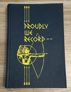 Proudly We Record The Story of Wyandotte Michigan 1955 1st Ed HC Book - Picture 1 of 6