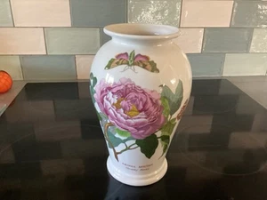 Portmeirion Botanic Garden 1818 Vase 20.5cm Tall Excellent Used Condition - Picture 1 of 10