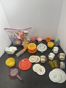 Lote de platos y comida vintage para casa de muñecas  - Imagen 1 de 6
