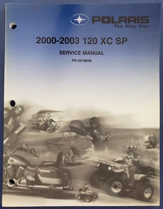 Polaris 2000-2003 120 XC SP Service Manual w/CD E - Picture 1 of 11