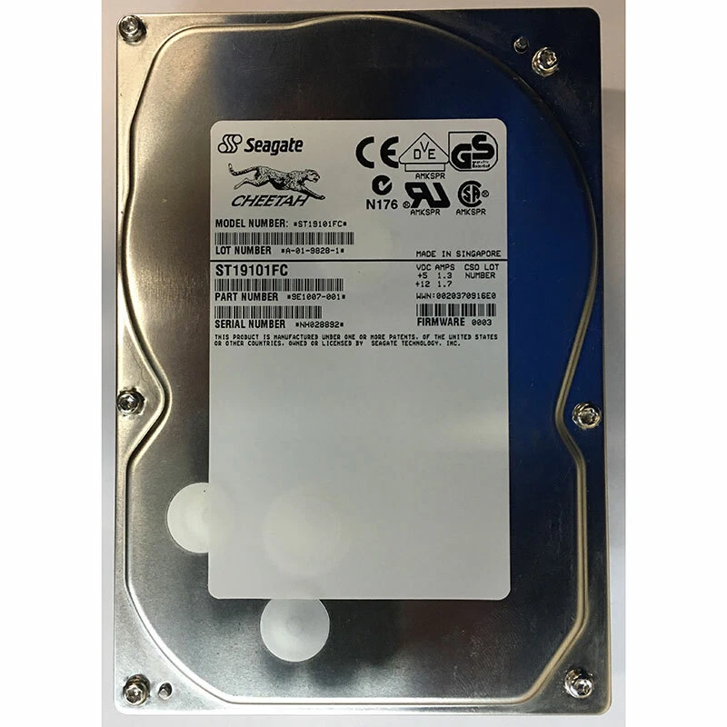 ST19101FC - Seagate 9GB 7200 RPM FC 3.5" HDD - Image 1 of 1
