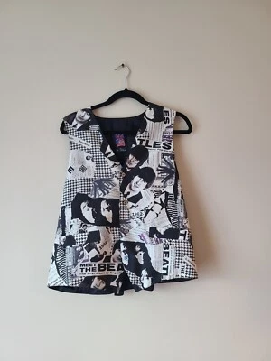 Chaleco para hombre The Beatles Silk Club talla M estampado gráfico  Foto 1 de 4