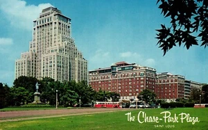 Postcard the Chase Park Plaza, St. Louis, Missouri - Picture 1 of 2