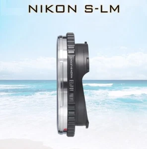 Adattatore alta precisione LAINA per obiettivo Nikon S Contax attacco RF a corpo Leica M - Foto 1 di 3