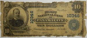 Panama City, FL - $10 1902 Plain Back Fr. 629 The First NB Ch. #10346 LM-11 - Picture 1 of 2