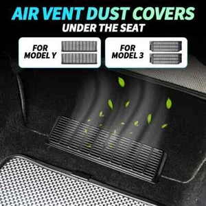 Under Seat Air Outlet Cover For Tesla Model 3 Y Anti Dust Protection Vent - Bild 1 von 13
