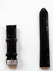 New High Quality Elysee Watch Band Wristwatch Strap Leather Black 22mm E87