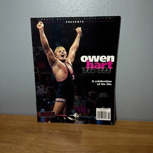 WWF Presents Owen Hart Tribute 1965-1999 A Celebration of His Life Magazine - Picture 1 of 2