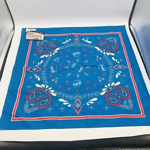 Winners Circle Rusty Wallace Miller Lite Nascar Bandana 21"x 21" Handkerchief - Picture 1 of 6