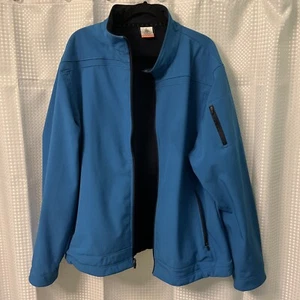 Colorado Clothing Tech Jacket Blue Men 2XL Fleece Lined Waterproof (FT Box 1) - Picture 1 of 3