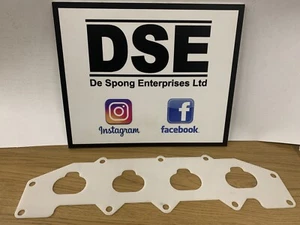 Ford Zetec Black Silver Top 1.8 2.0 Inlet Insulator Gasket Temp Turbo Race DSE - Picture 1 of 2