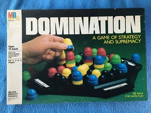 DOMINATION Strategy Board Game Milton Bradley 1982 Complete - Picture 1 of 3