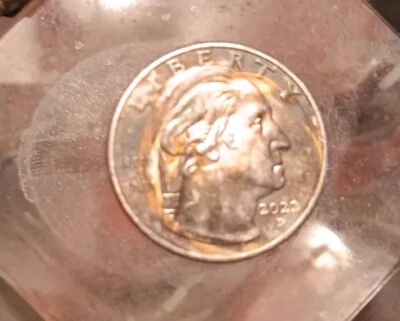 2022-P Wilma Mankiller Quarter Error. Die Clash Behind Ear On Obverse. WQ-028 - Image 1 of 4