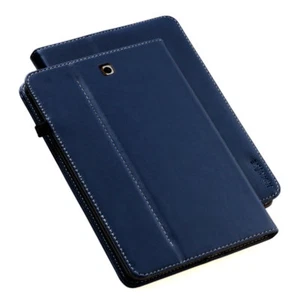 Luxury Leder Schutzhülle für Samsung Tab S2 Tablet Tasche Cover Case blau - Picture 1 of 12
