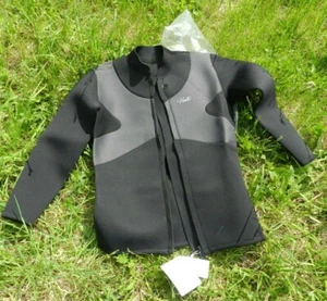 Hevto Wetsuits Tops Unisex size L, 3mm Neoprene Jacket Long Sleeve Surfing Swim - Picture 1 of 11