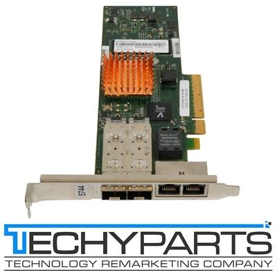 IBM 00E0842 Chelsio T422-CR/T422-SR 2x 10GbE SFP+ 2x1GbE PCIe 2.0 x8 UTP NIC - Image 1 of 3