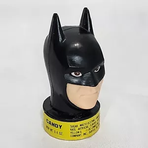 DC Comics Batman 1989 Vintage Head Figure Movie Candy Sealed DS Rare DC Commics - Picture 1 of 6