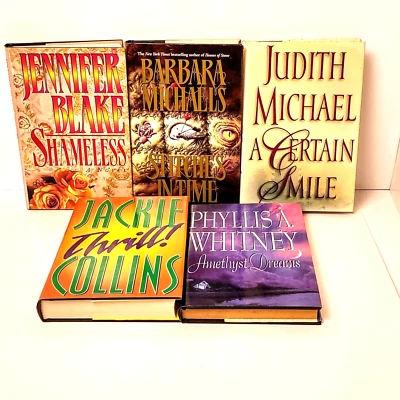 J. Blake B. Michaels J. Michael J. Collins P. Whitney Five Book Lot Vintage - Image 1 of 4