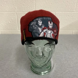 Iron Man 2 Watch Cap Winter Beanie Hat Toque Youth Avengers Tony Stark - Picture 1 of 4