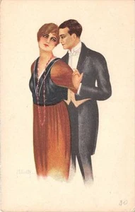 CPA ILLUSTRATEUR MILIETTI COUPLE AMOUREUX - Picture 1 of 1