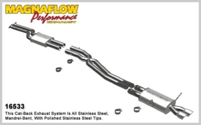 Sistema trasero Magnaflow Touring Cat BMW 330I 2001-2005 330CI 2001-2006 3,0 L 16533 Foto 1 de 4