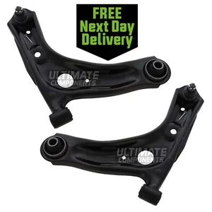 Fits Toyota Aygo 2014-2022 Front Lower Suspension Wishbone Control Arms 1 Pair - Picture 1 of 24