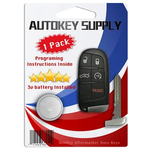 Replacement for Dodge Durango 2014 2015 2016 2017 2018 Smart Remote Car Key Fob - Picture 1 of 5