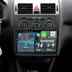 Do VW Touran 1T1 1T2 1T3 2003-2010 Android 15 Radio samochodowe GPS Nawigacja CarPlay 2 + 32GB - Zdjęcie 1 z 15
