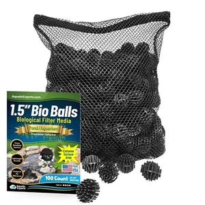 Bio Balls Filter Media for Large Aquarium Pond Filtration 1.5 Inch - Picture 1 of 42