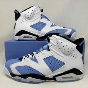 Nike Air Jordan Retro VI 6 UNC Home University Blue Men's Size 13 CT8529-410 NEW - Picture 1 of 8