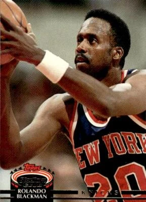 1992-93 Stadium Club #226 Rolando Blackman KNICKS - Image 1 of 2