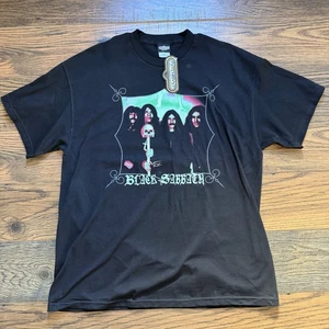 Black Sabbath T-Shirt XL 2004 Tour Cross Grafik Winterland Neu mit Etikett Vintage Metal - Bild 1 von 8