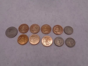 MEXICAN PESO COINS 1984-1986  1050 PESOS - Picture 1 of 2