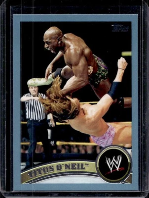 Titus O'Neil 2011 Topps WWE #85 Blue /2011 - Image 1 of 2