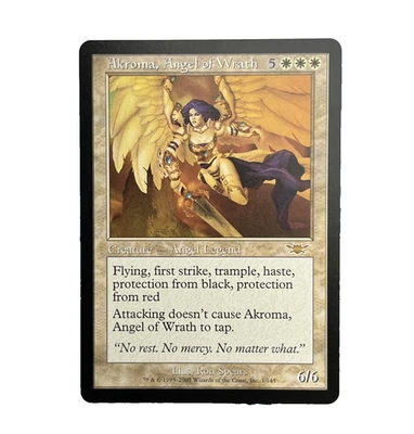 Akroma, Angel of Wrath - Legions MTG Magic - Condition Shown In Many Pictures - Image 1 of 4